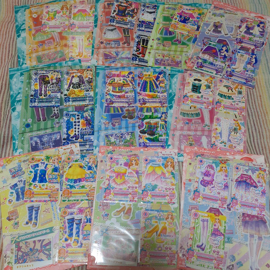 初期アイカツカード全て新品未使用品！500枚以上まとめ売り藤堂ユリカロリゴシック
