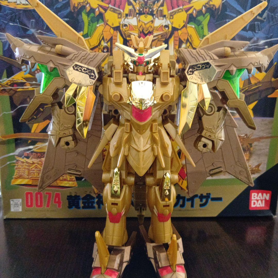 元祖SDガンダム0074　黄金神スペリオルカイザー 組立済
