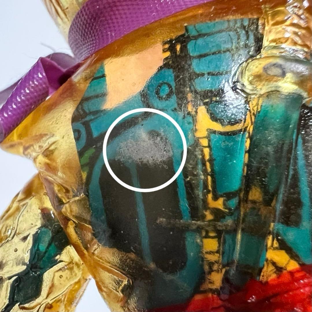 変身忍者嵐　ポピー　POPY　クリア　スケルトン　ソフビ　レトロ　当時物