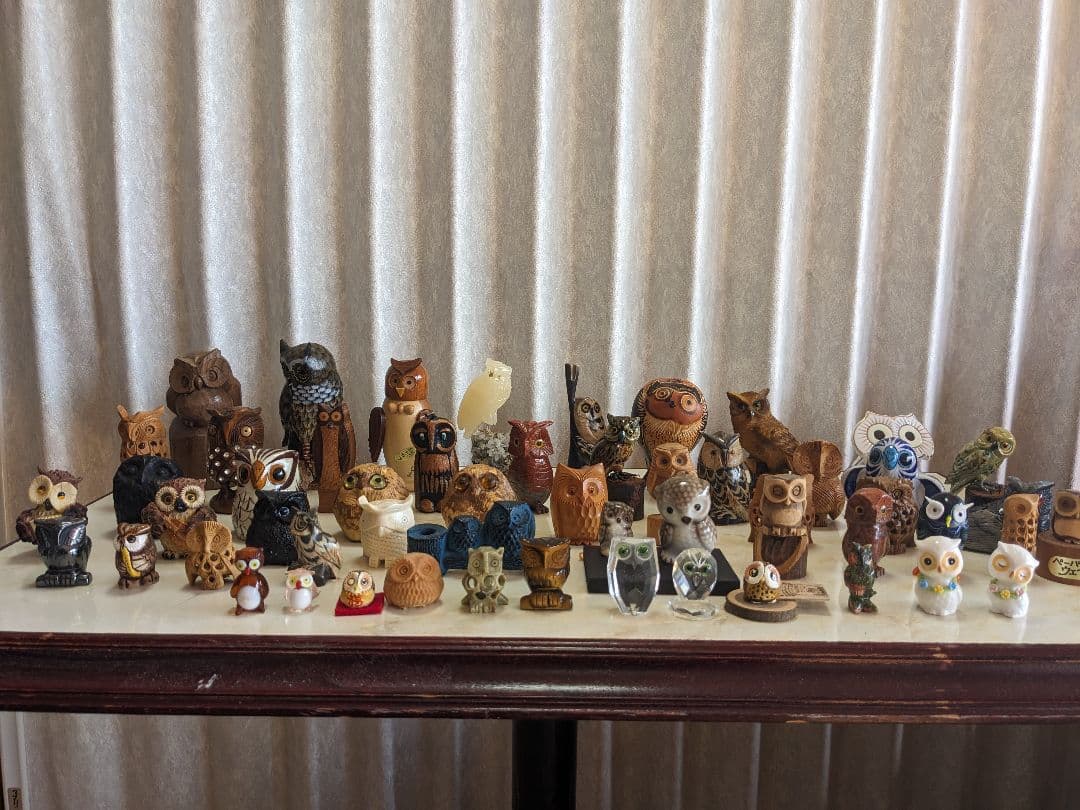 フクロウコレクション全54羽