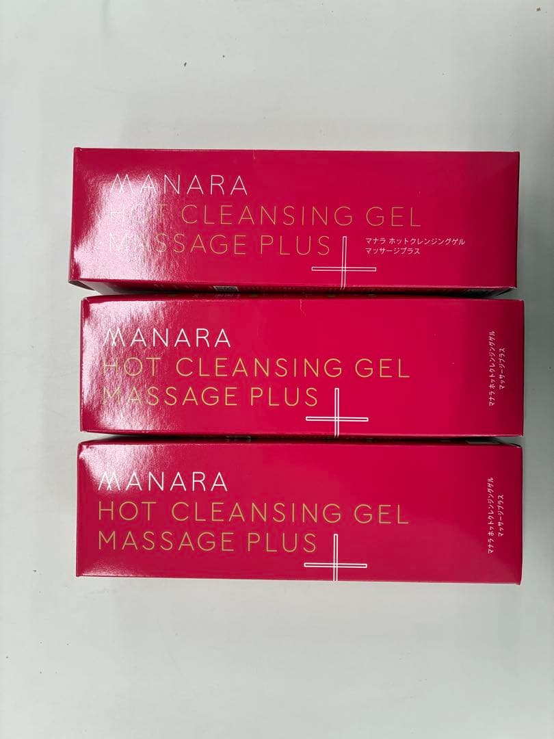 MANARA ホットクレンジングゲル マッサージプラス 200g 3本セット