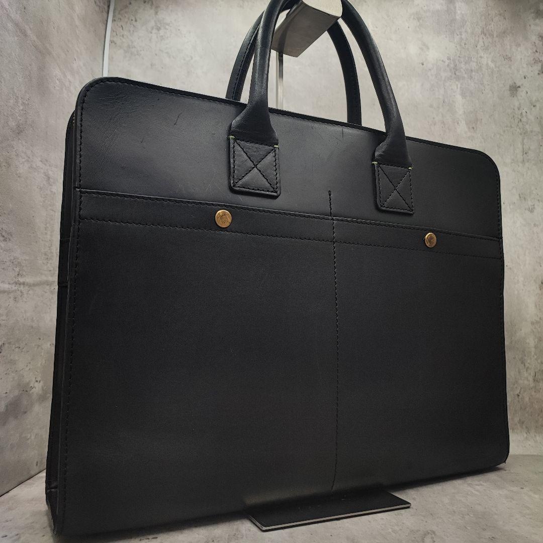 美品✨Paul Smith ブリーフケース トートバッグ 牛革 ブラック