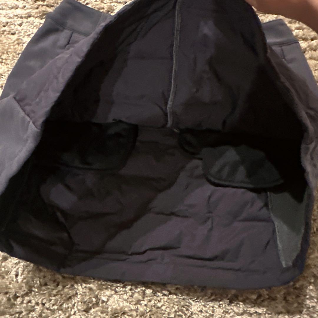 BRIEFING ブリーフィング ダウン キルティングスカート 濃グレー