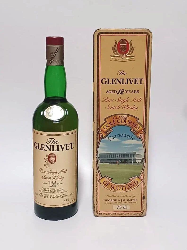 Glenlivet 12年 グレンリベット ウイスキー　赤アザミ　終売ボトル