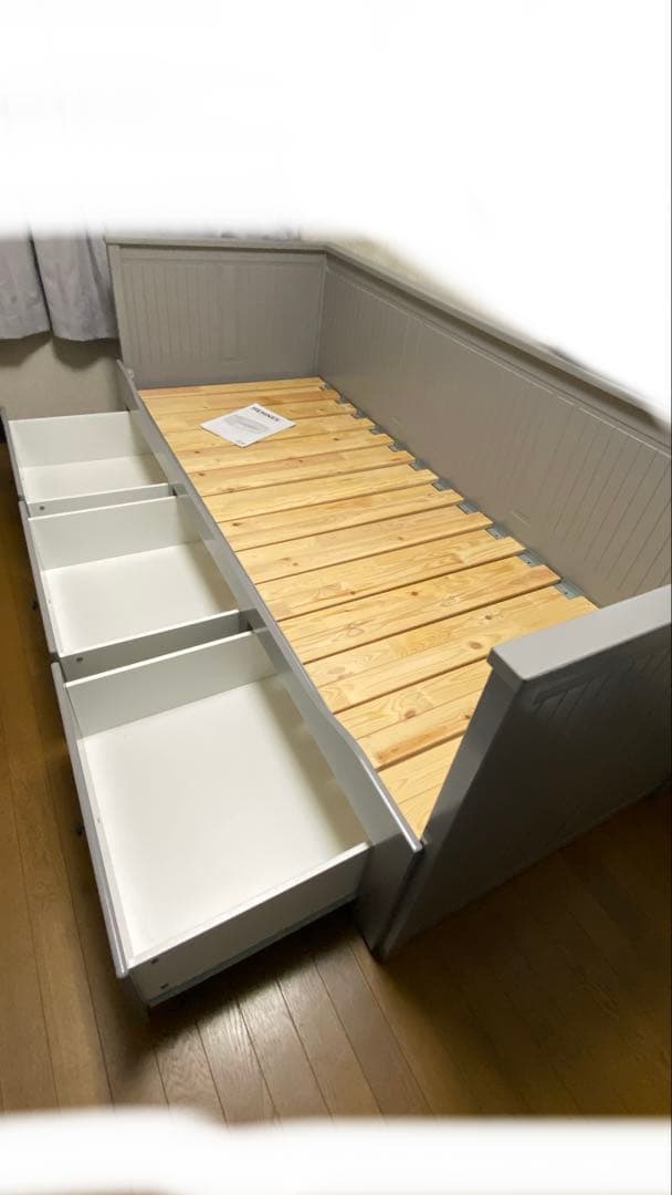 IKEA ヘムネスベット　グレー