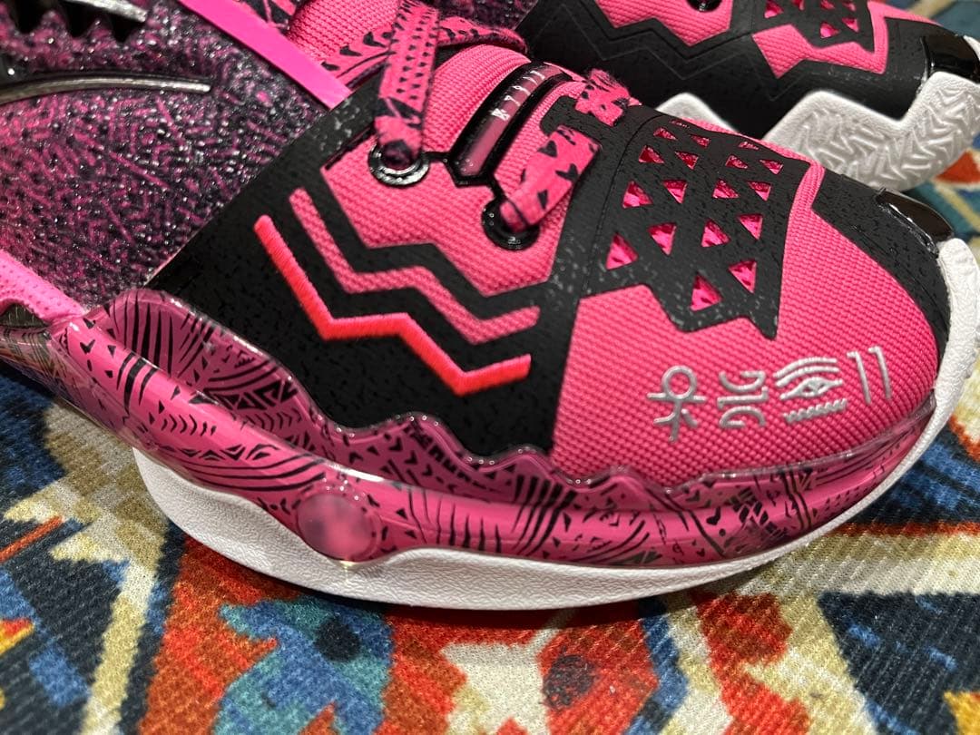 サイズUS9 カイリーアービング Anta Shockwave 5 pro PE