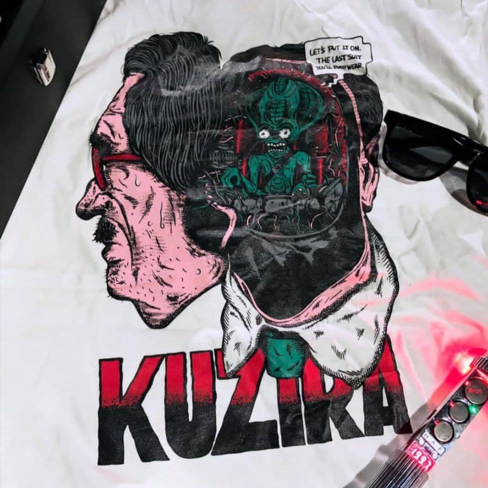新品 KUZIRA Tシャツ ホワイト L