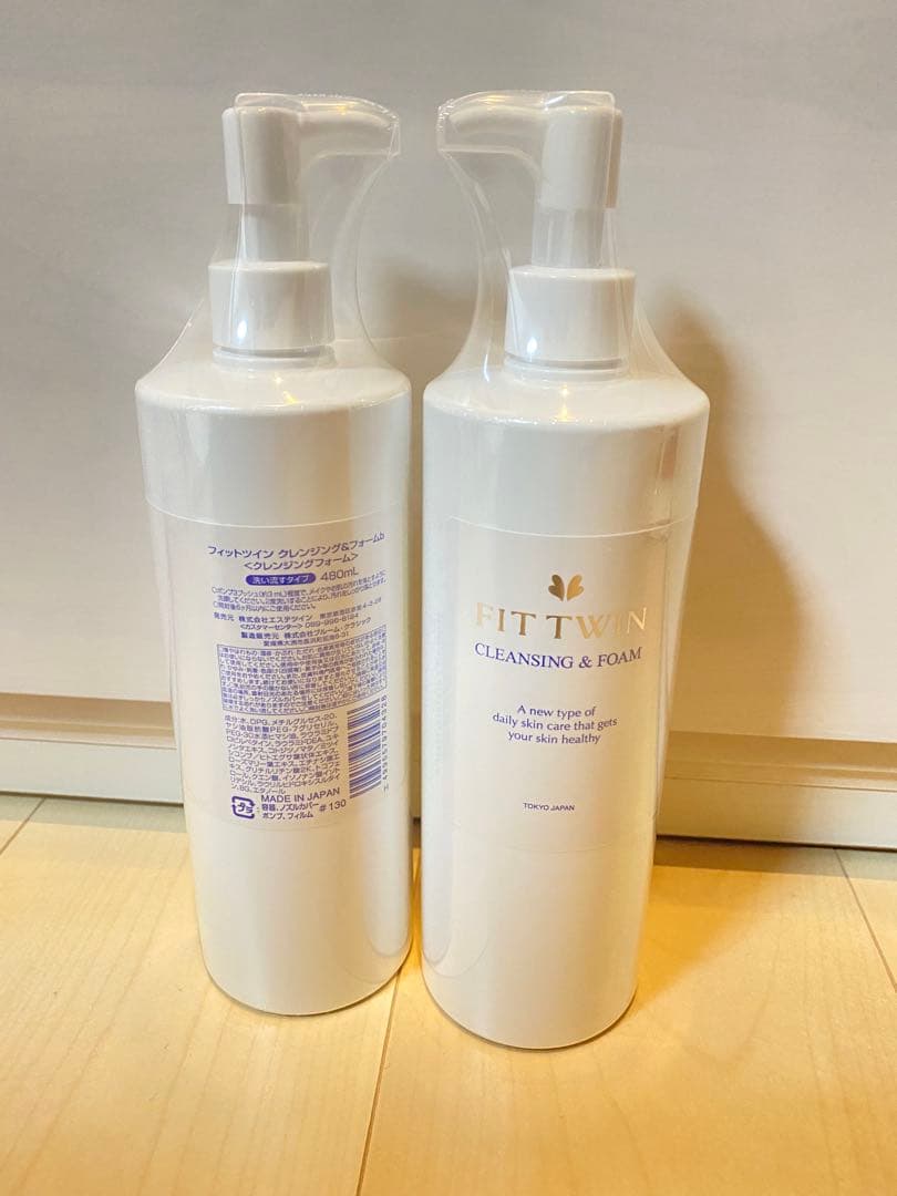フィットツイン　クレンジング＆フォーム　徳用2本　エステツイン　アッシュエル