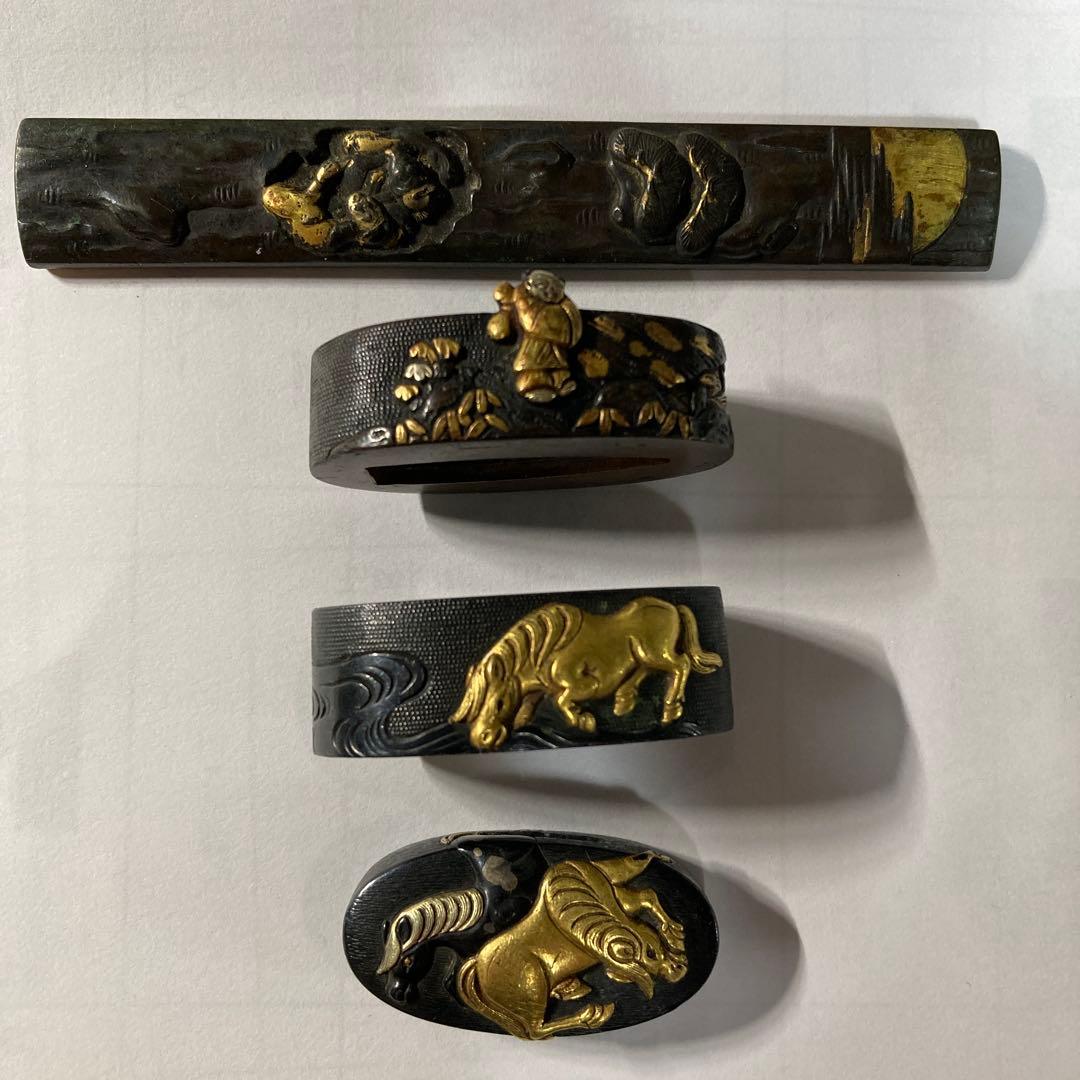 （縁頭） （小柄）　刀装具 刀剣武具