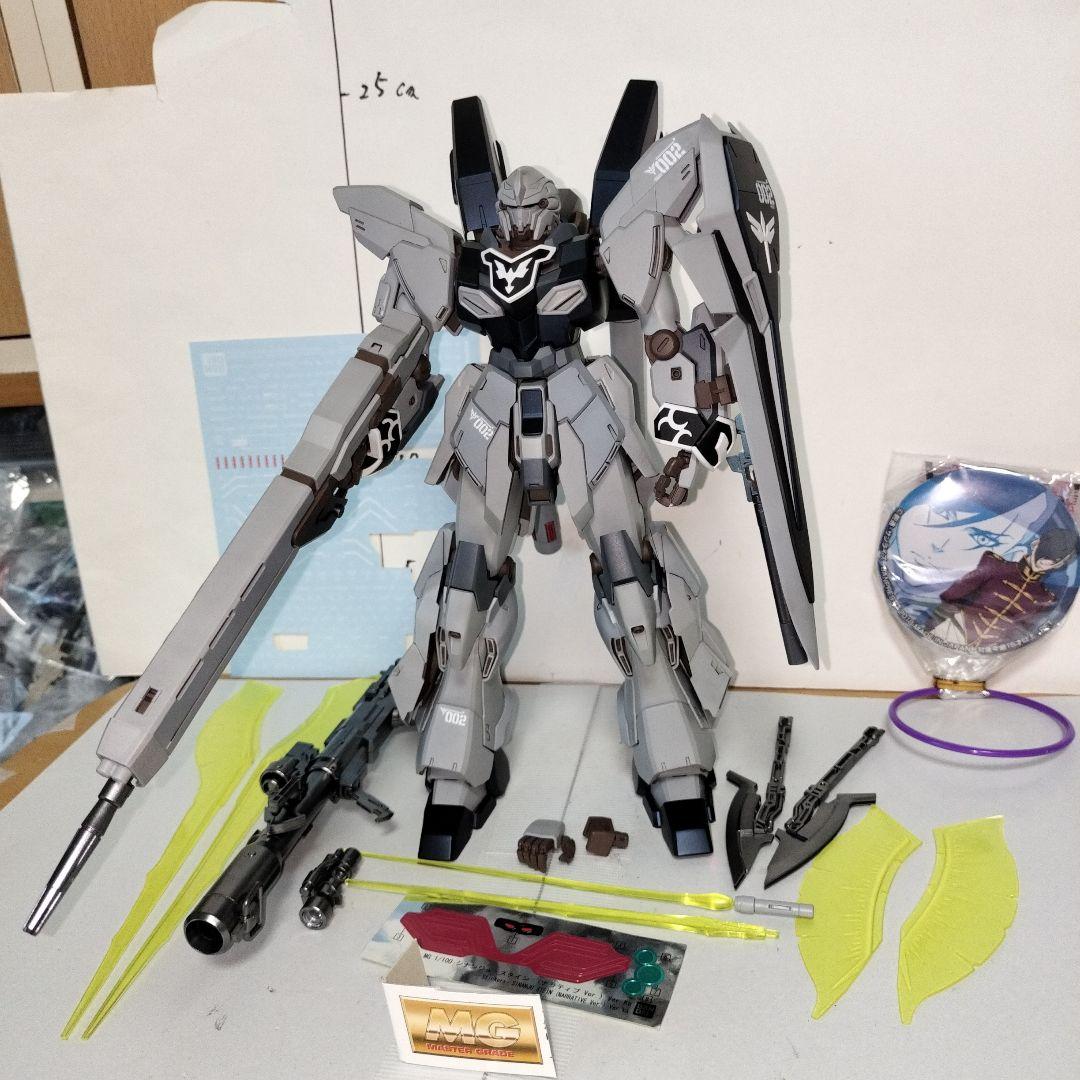 MG1/100 シナンジュスタイン ナラティブ Ver.Ka 塗装完成品ガンプラ