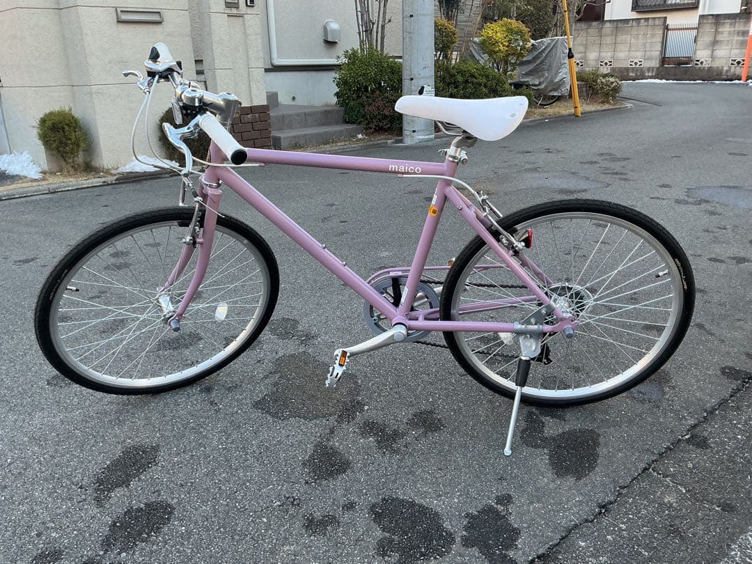 maico クロスバイク ピンク　24インチ【都内手渡し限定】