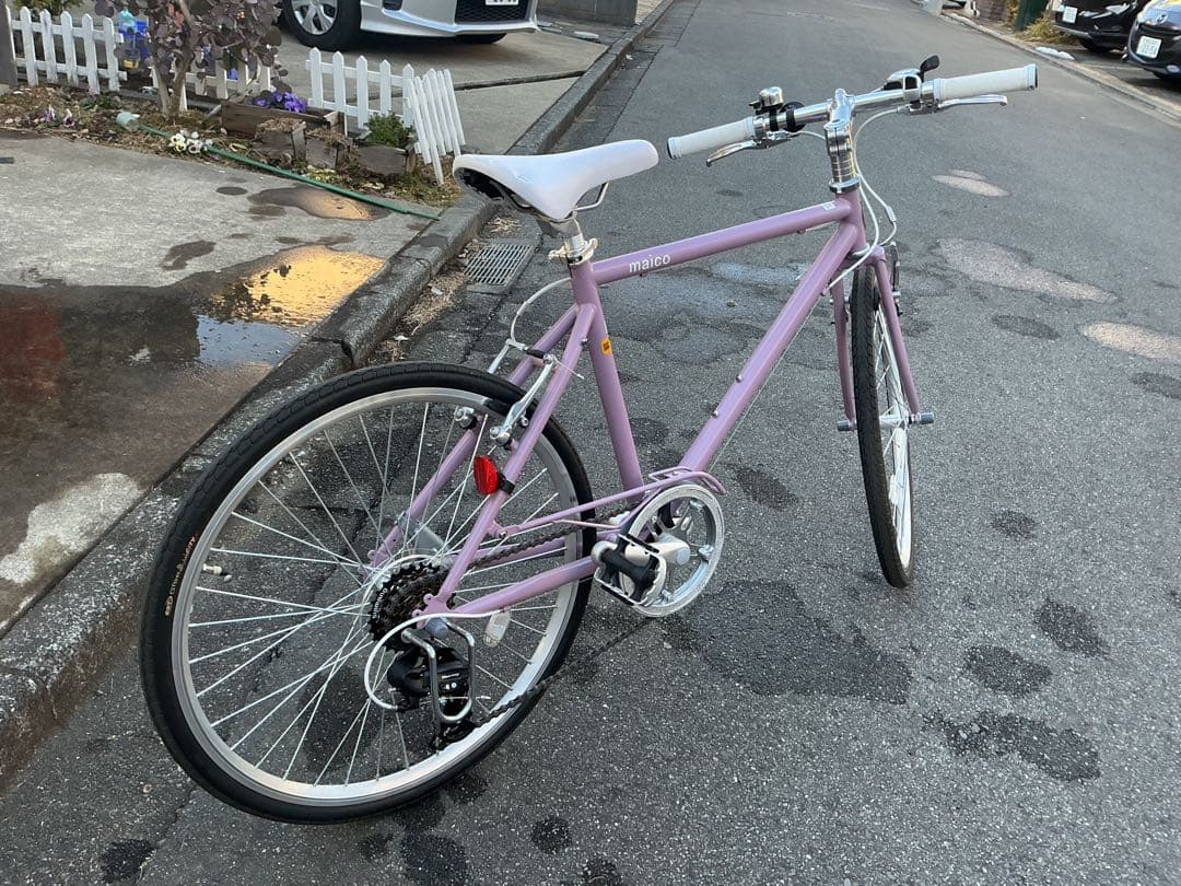 maico クロスバイク ピンク　24インチ【都内手渡し限定】