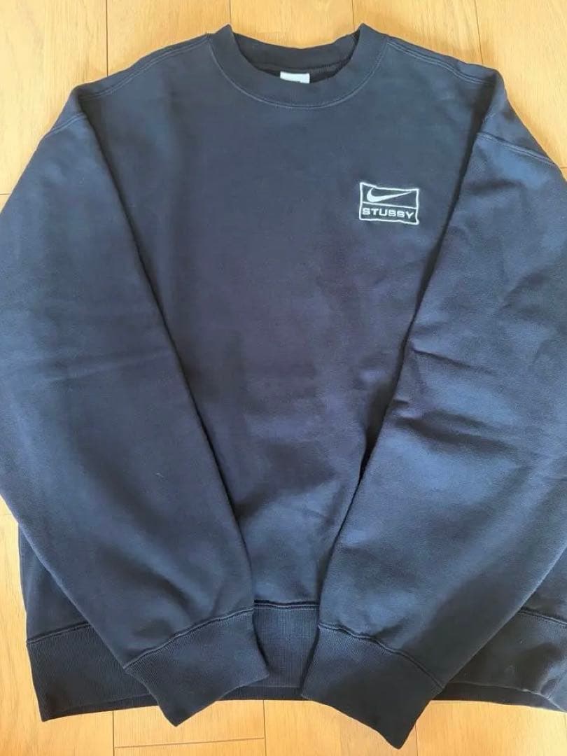 Nike Stussy コラボ スウェット Mサイズ ブラック