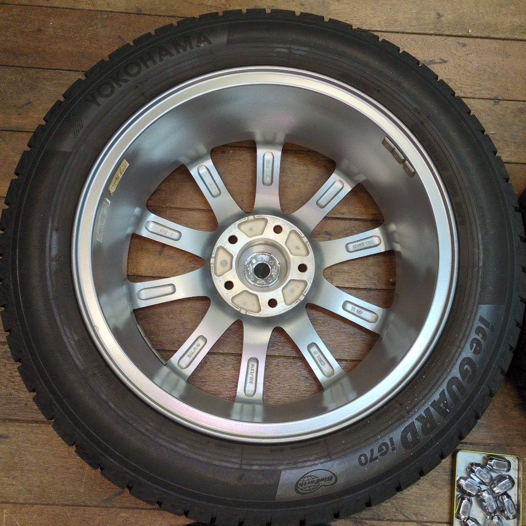 美品9分〜　2023年　60系プリウス　ヨコハマスタッドレス　195/60R17