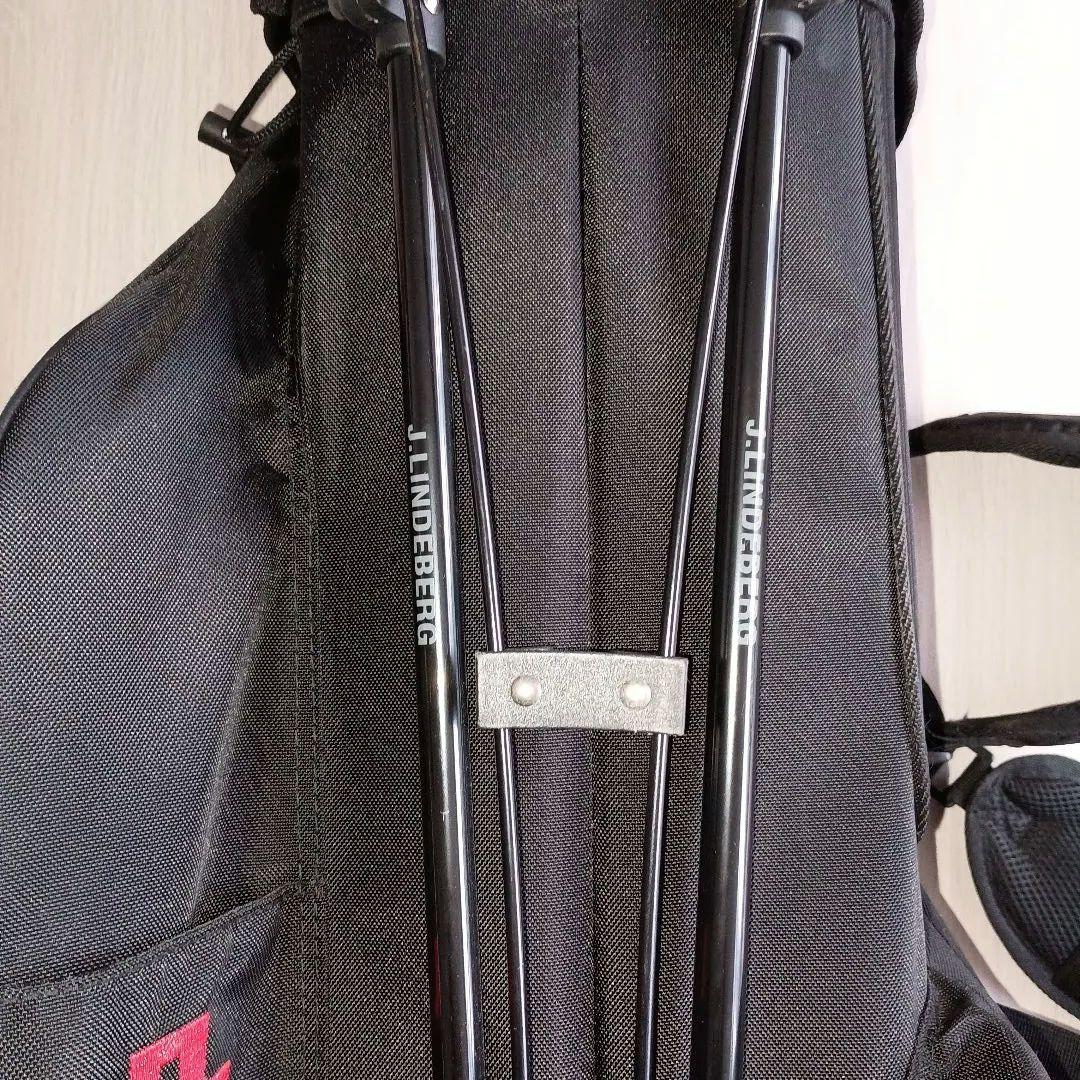 J.LINDEBERG スタンド付きキャディバッグ
