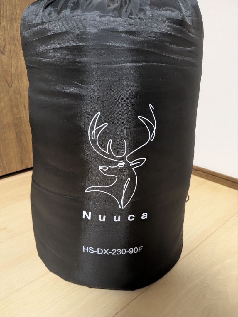 HA1443 未使用 Nuuca 寝袋 デラックス HS-DX-230-90F