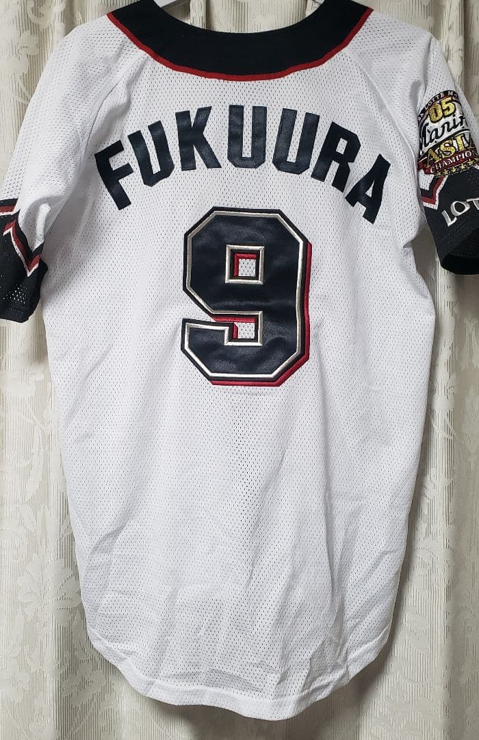 【Mサイズ】千葉ロッテマリーンズ　福浦和也　誠　ユニフォーム