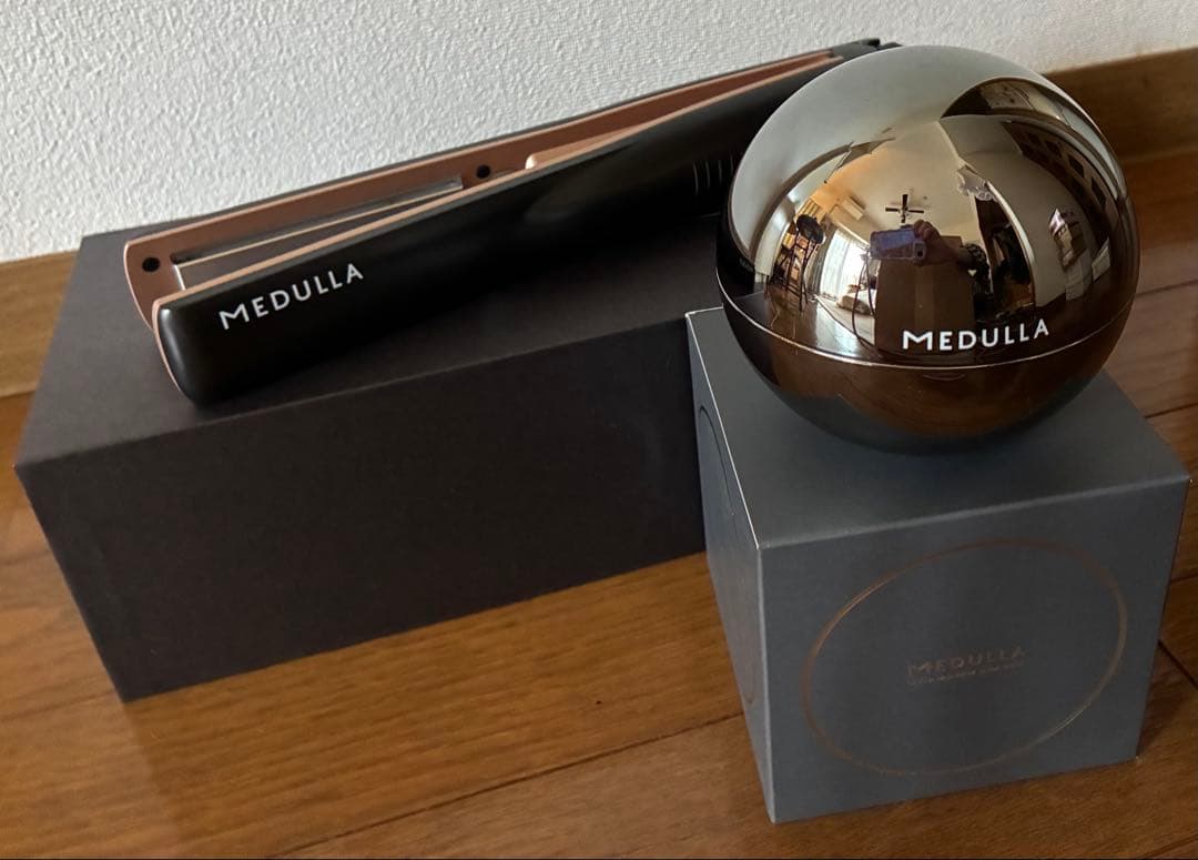 MEDULLA ソニックシャインプロ 超音波アイロン＆ヘアマスク セット