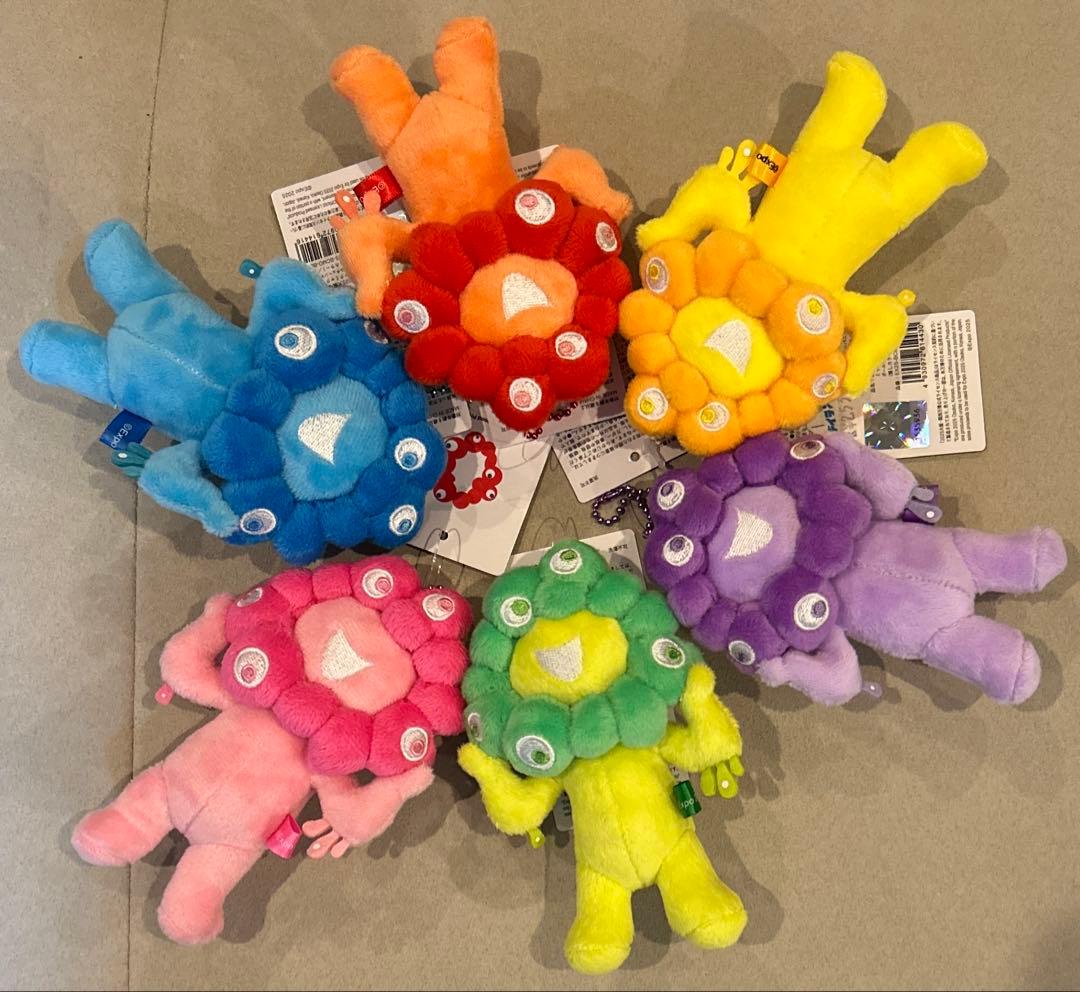 EXPO 万博　ミャクミャク　ボールチェーンマスコット　推しカラーミャク　全6色