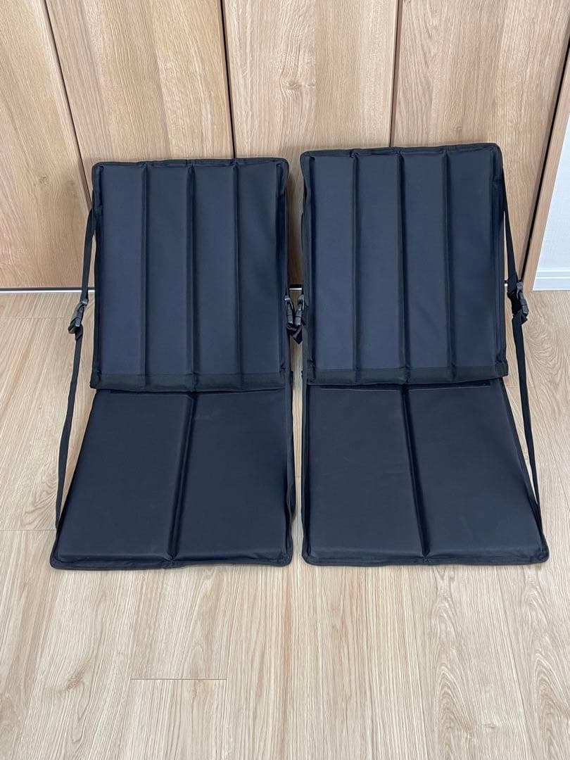 ★ポータブルアウトドアチェア 座椅子 2個セット★