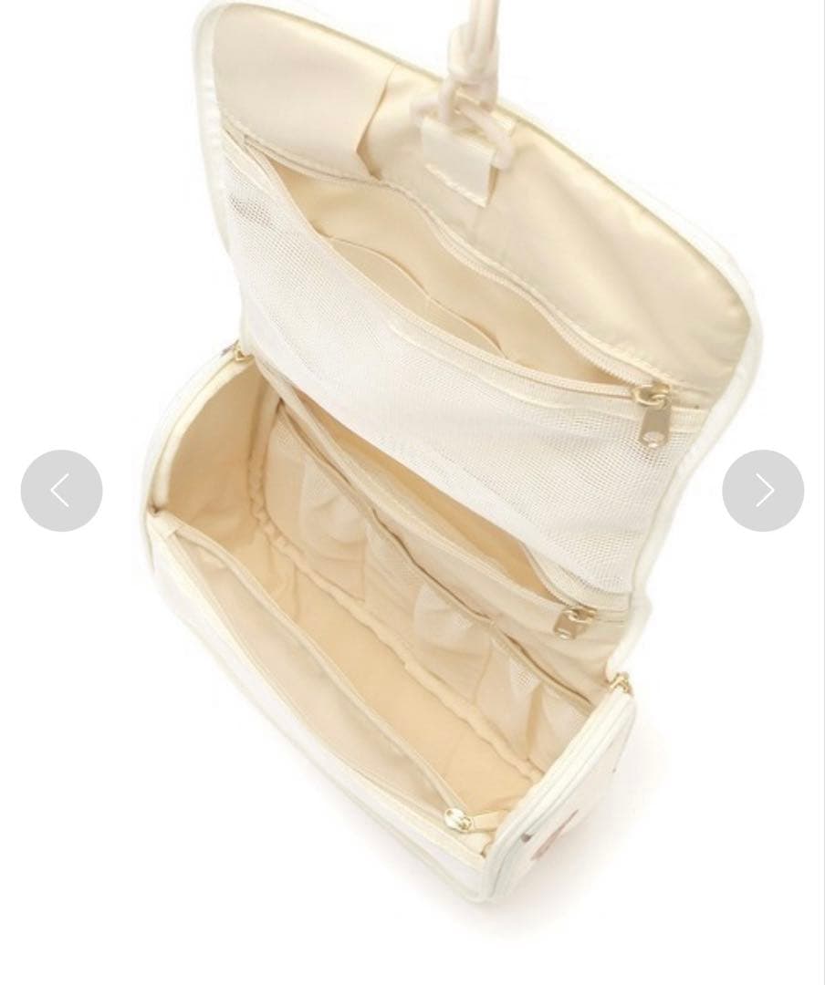 ジェラートピケ　トラベルポーチ3点セット