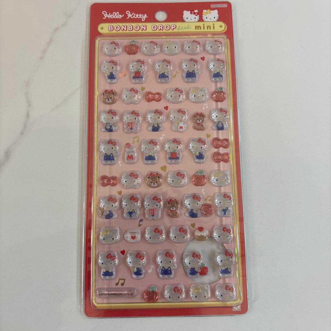 お値下げ中！正規品サンリオボンボンドロップシール全種 mini全種