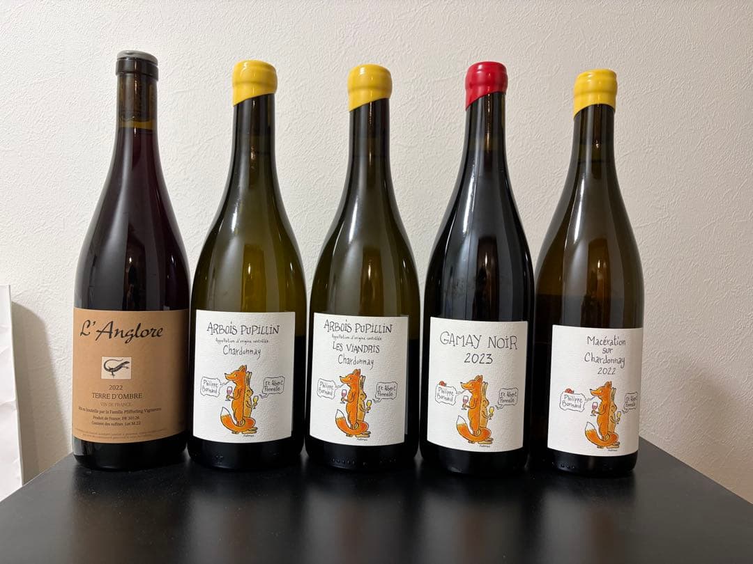 p*h様 ナチュラルワイン5本セット　フィリップ・ボールナール＆アルベール・ポネ