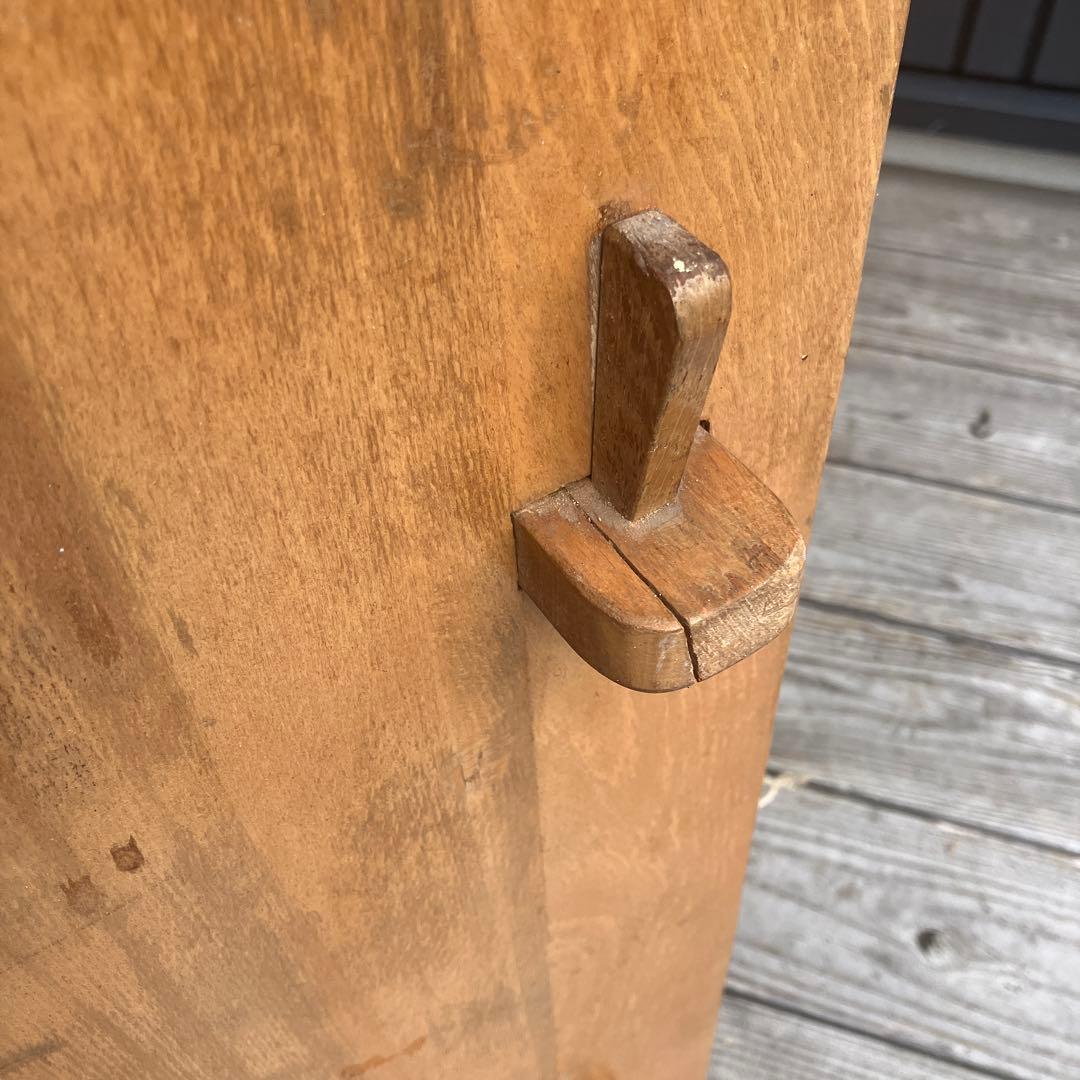 昭和レトロ ミッドセンチュリー くさび型 楔棚 木製オープンラック 本棚 飾り棚