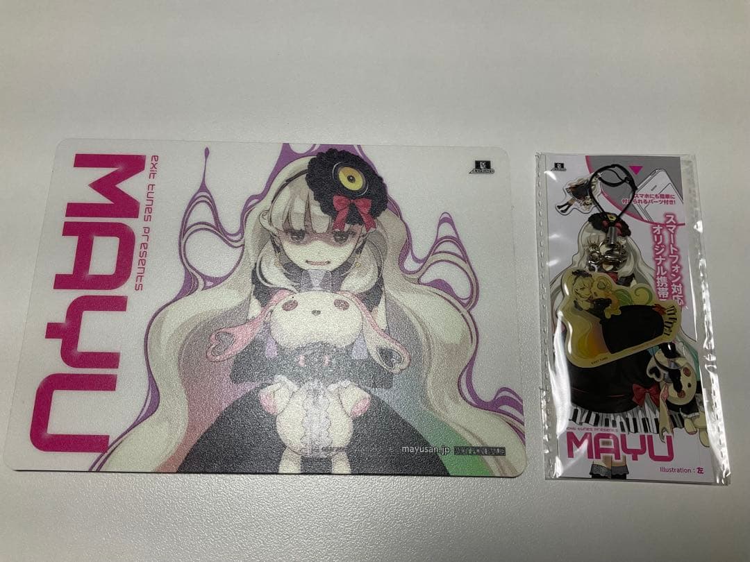 Vocaloid3 MAYU マウスパッド＆ストラップセット