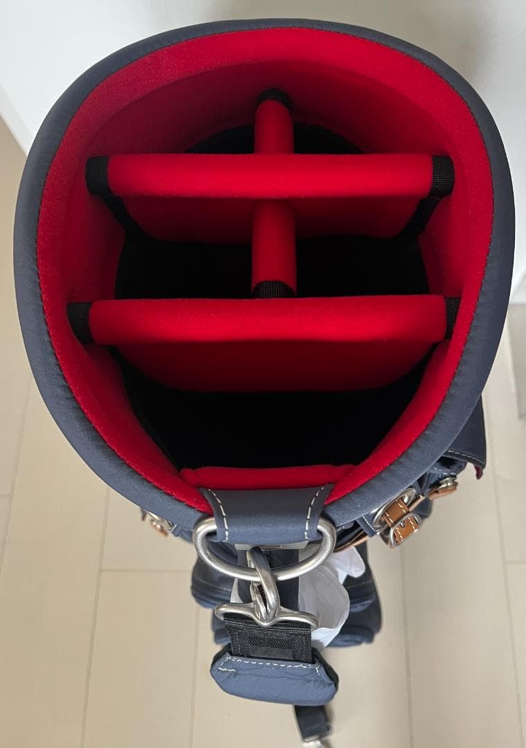 【新品未使用】オノフ(ONOFF)　キャディバッグ レディース　ネイビー