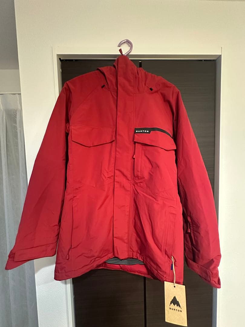 【定価39600円】新品タグ付き　バートン メンズ スノボ ジャケット　赤