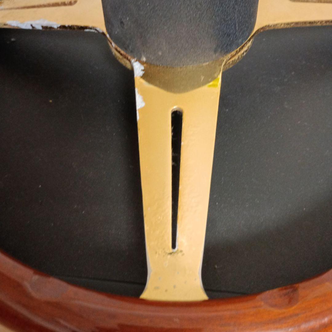 NARDI ナルディ ウッドステアリング ゴールド金メッキローライダー