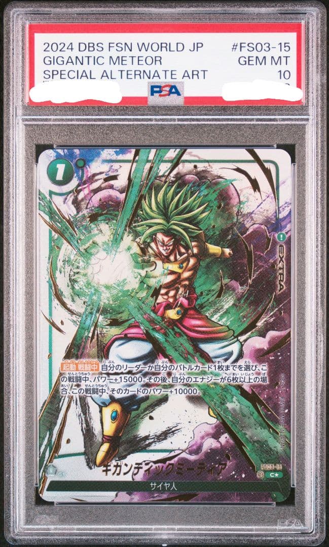 ギガンティックミーティア　墨絵　PSA10