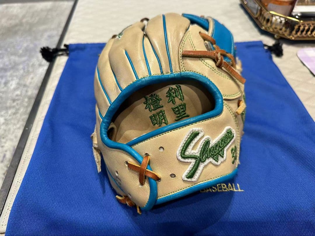 石垣雅海 選手 実使用 グローブ