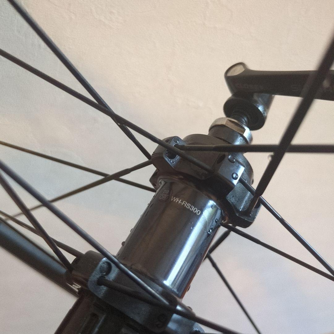 z*x様 WH-RS21 & WH-RS300 前後ホイールセット リムブレーキ