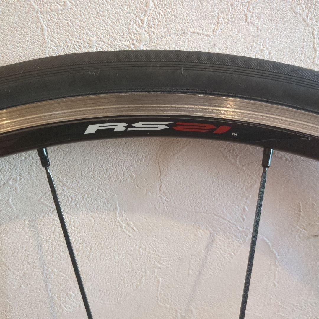 z*x様 WH-RS21 & WH-RS300 前後ホイールセット リムブレーキ