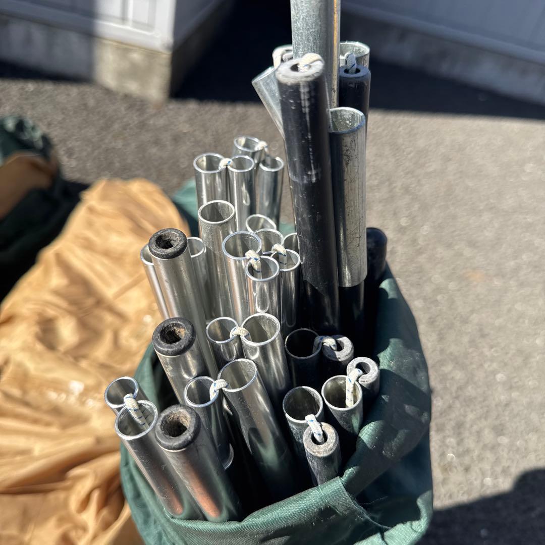 【廃盤希少】コールマン テント ワイドロッジ300 前室広々 キャンプ