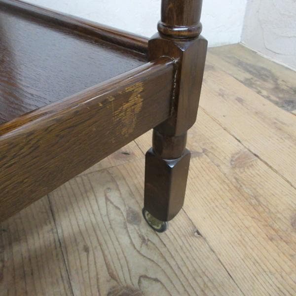 イギリス アンティーク 家具 キッチンワゴン トロリー カフェ 英国 6999d