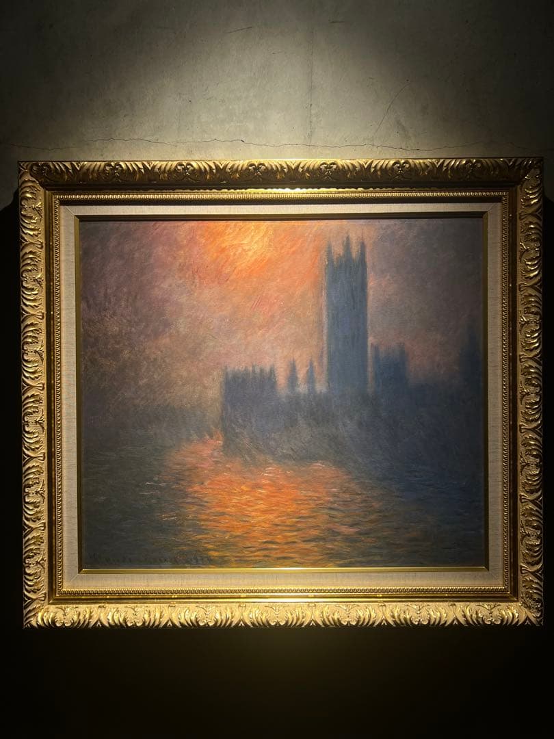 Claude Monet 《ロンドン、国会議事堂》ジクレー