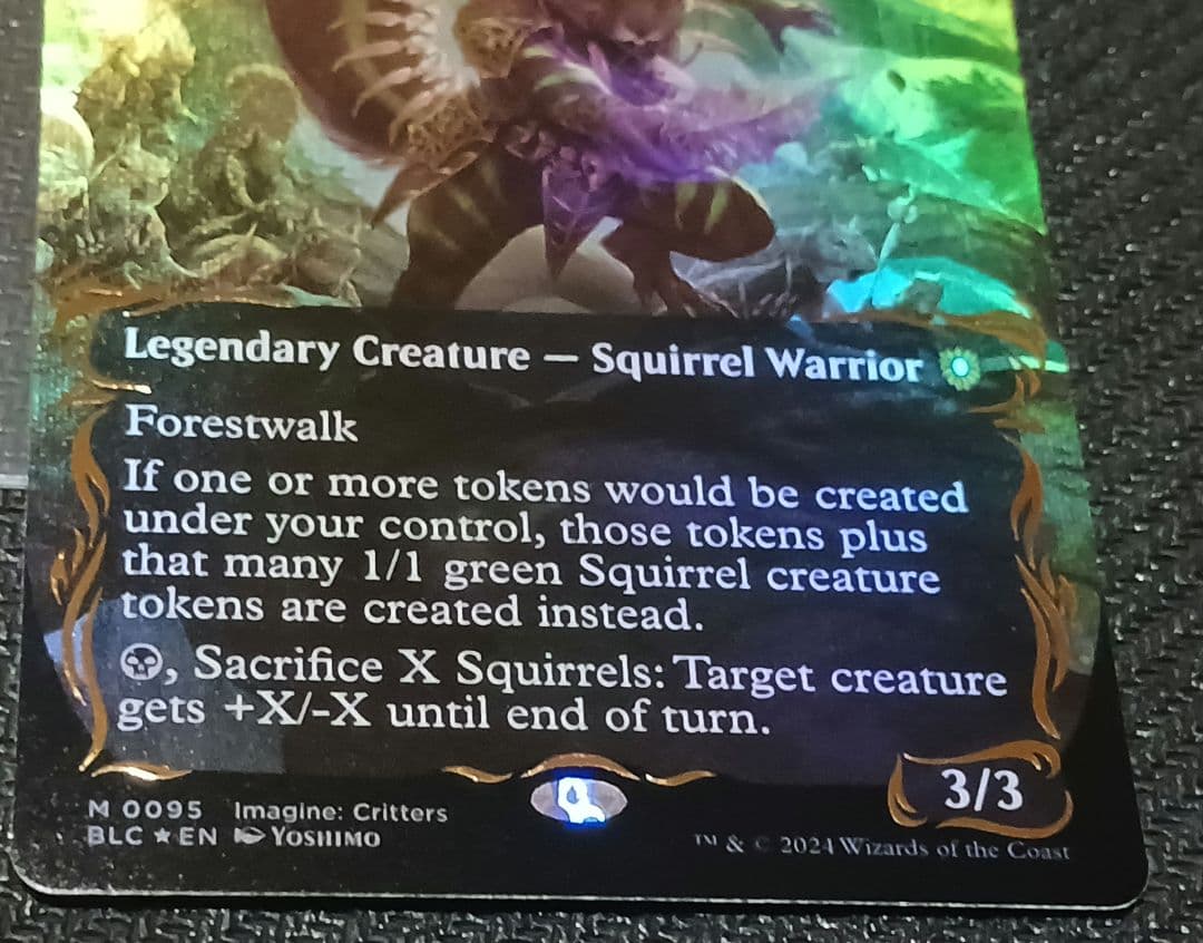 MTG リスの将軍、サワギバ 英語版 レイズド・Foil