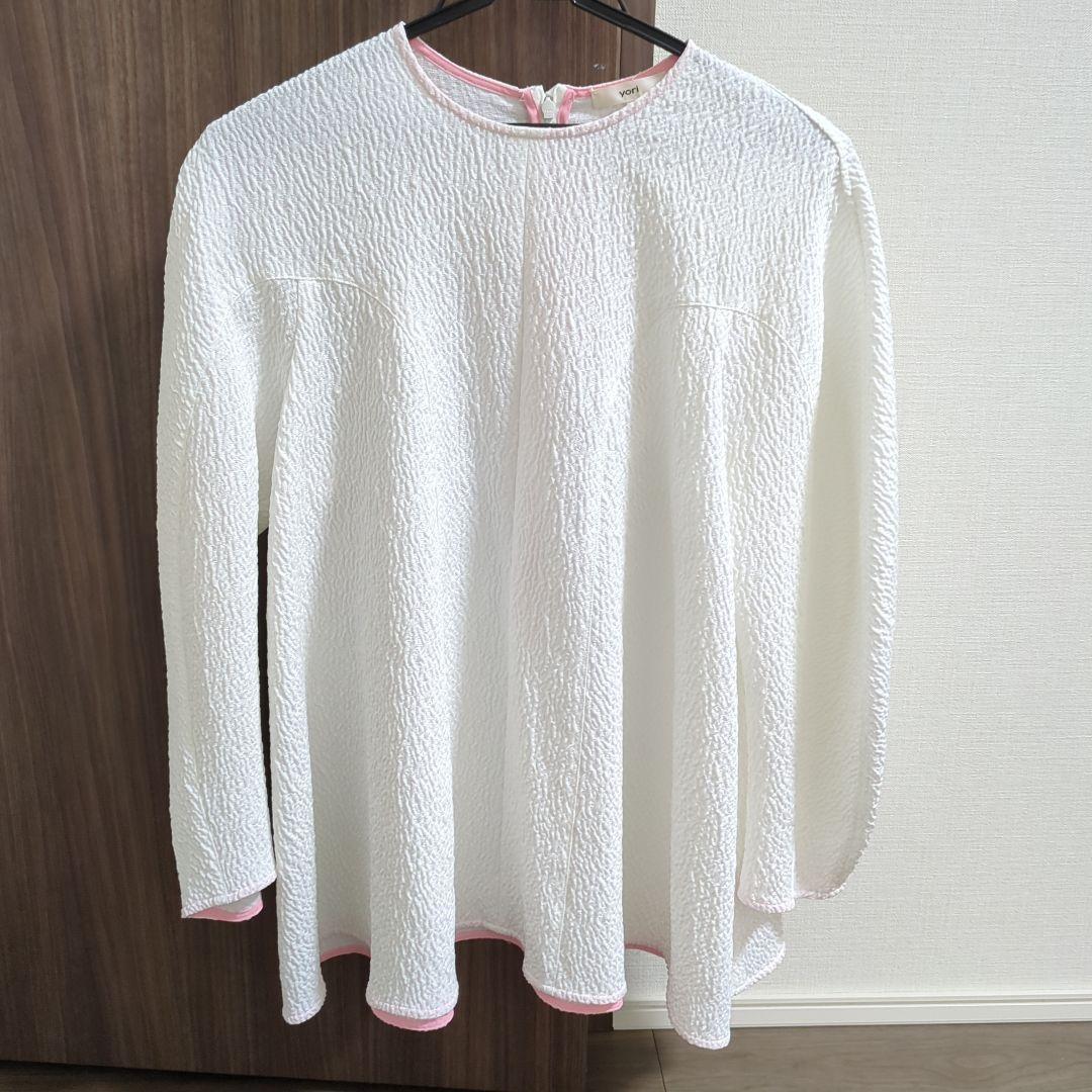 yori フクレヨークフレアブラウス 36サイズ