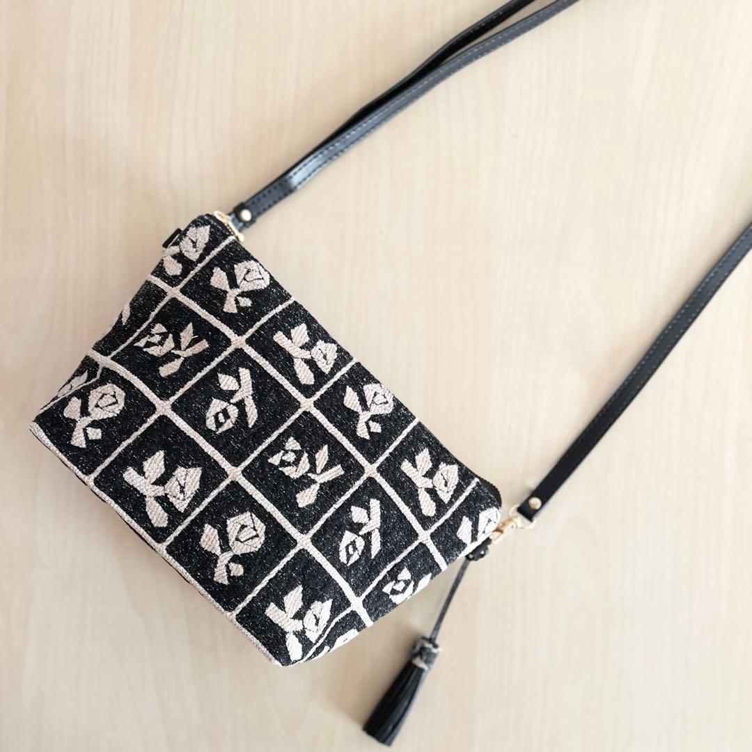 ミナペルホネン Lulu beigeショルダーバッグMB512-101