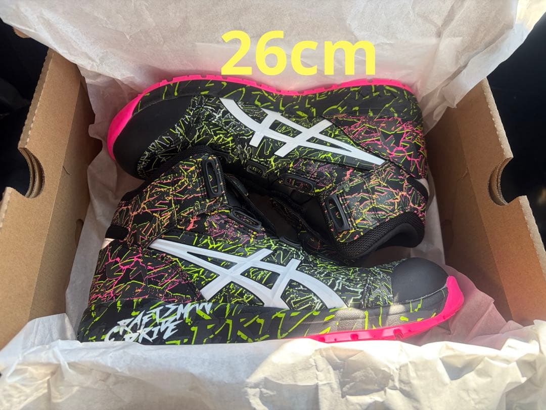 アシックス安全靴 限定 ウィンジョブCP304 BOA MAGMA 26cm