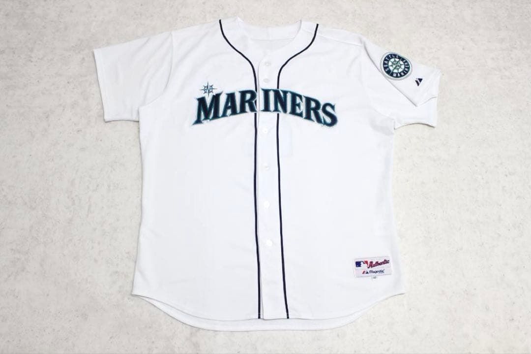 【極美品】メンズ3XL相当　城島　ユニフォーム　オーセンティック　マリナーズ