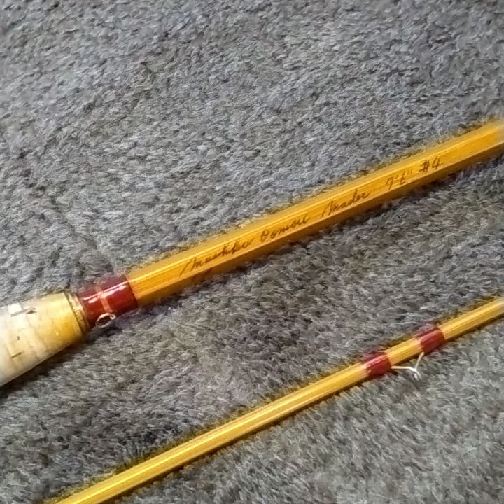 ピアレスリール & バンブーロッド