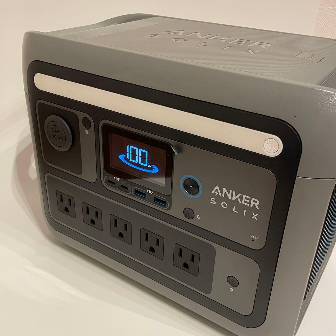 【未使用】Anker Solix C800 ポータブル電源キャンプ 防災 高出力
