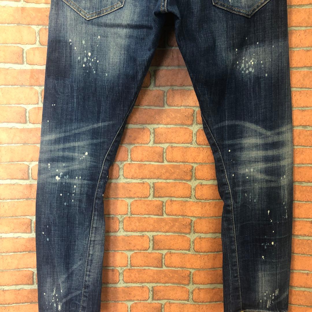 日本限定DSQUARED2チロマニア　 SEXY TWIST ブルー青44