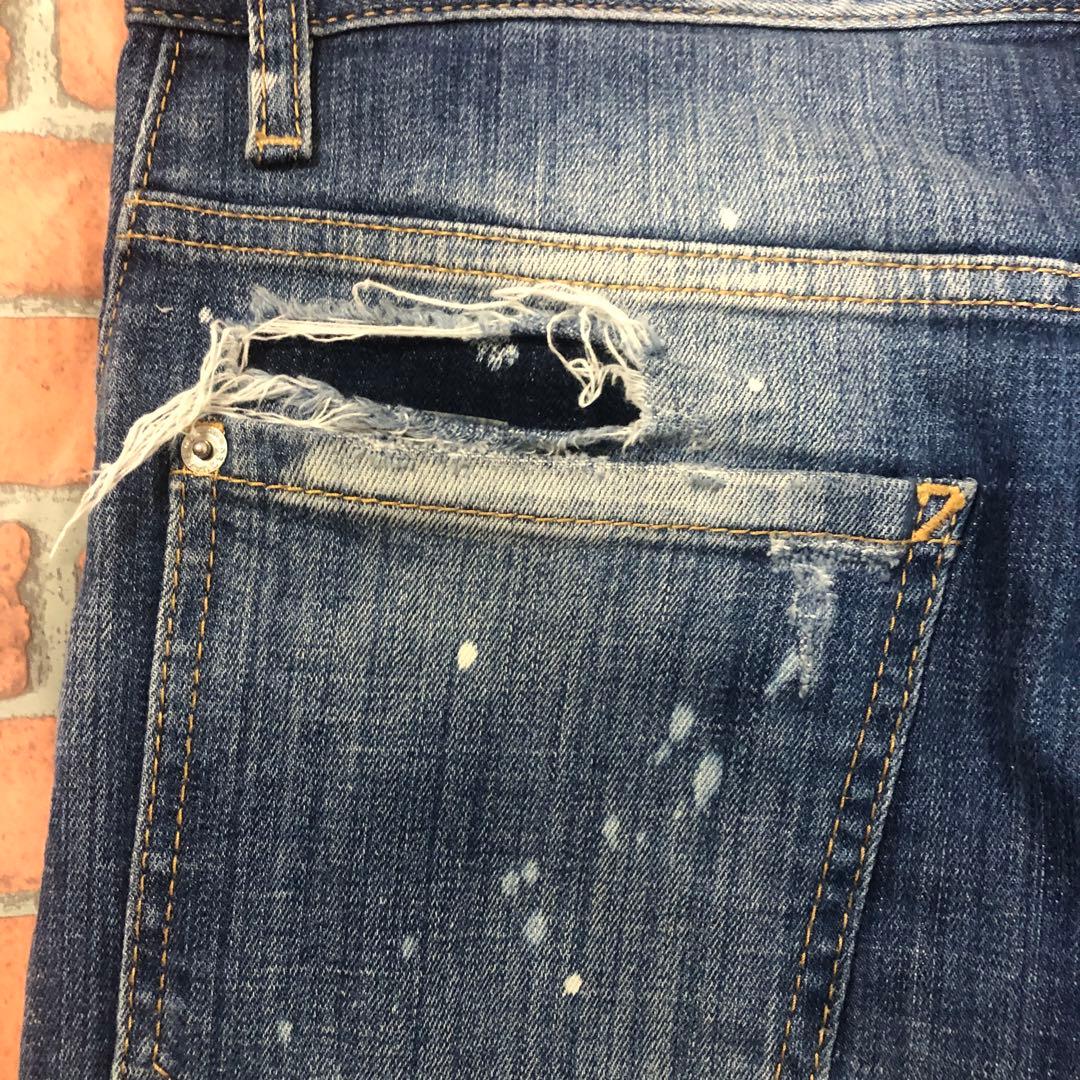 日本限定DSQUARED2チロマニア　 SEXY TWIST ブルー青44