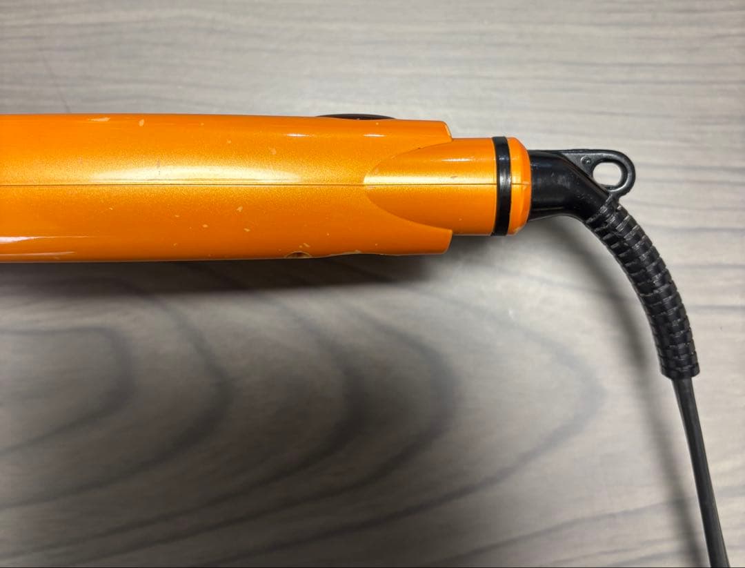 【ジャンク品】ADST D52 ストレートヘアアイロン オレンジ