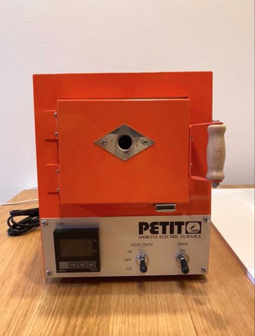 シロタ電気炉スーパープチアートクレイシルバー